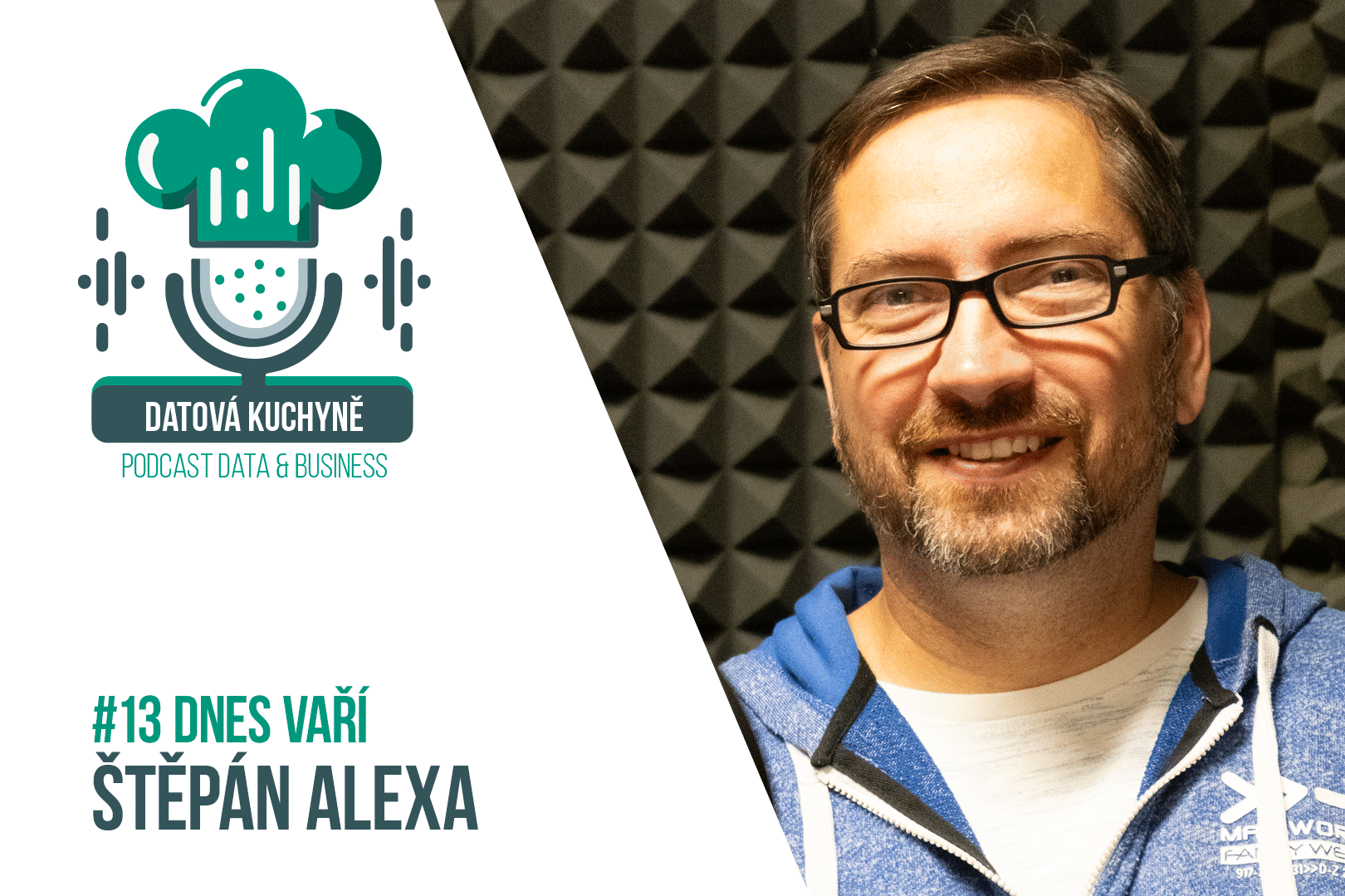 Datová kuchyně na křižovatce technologií, startupů a vzdělávání. Zavítal k nám Štěpán Alexa