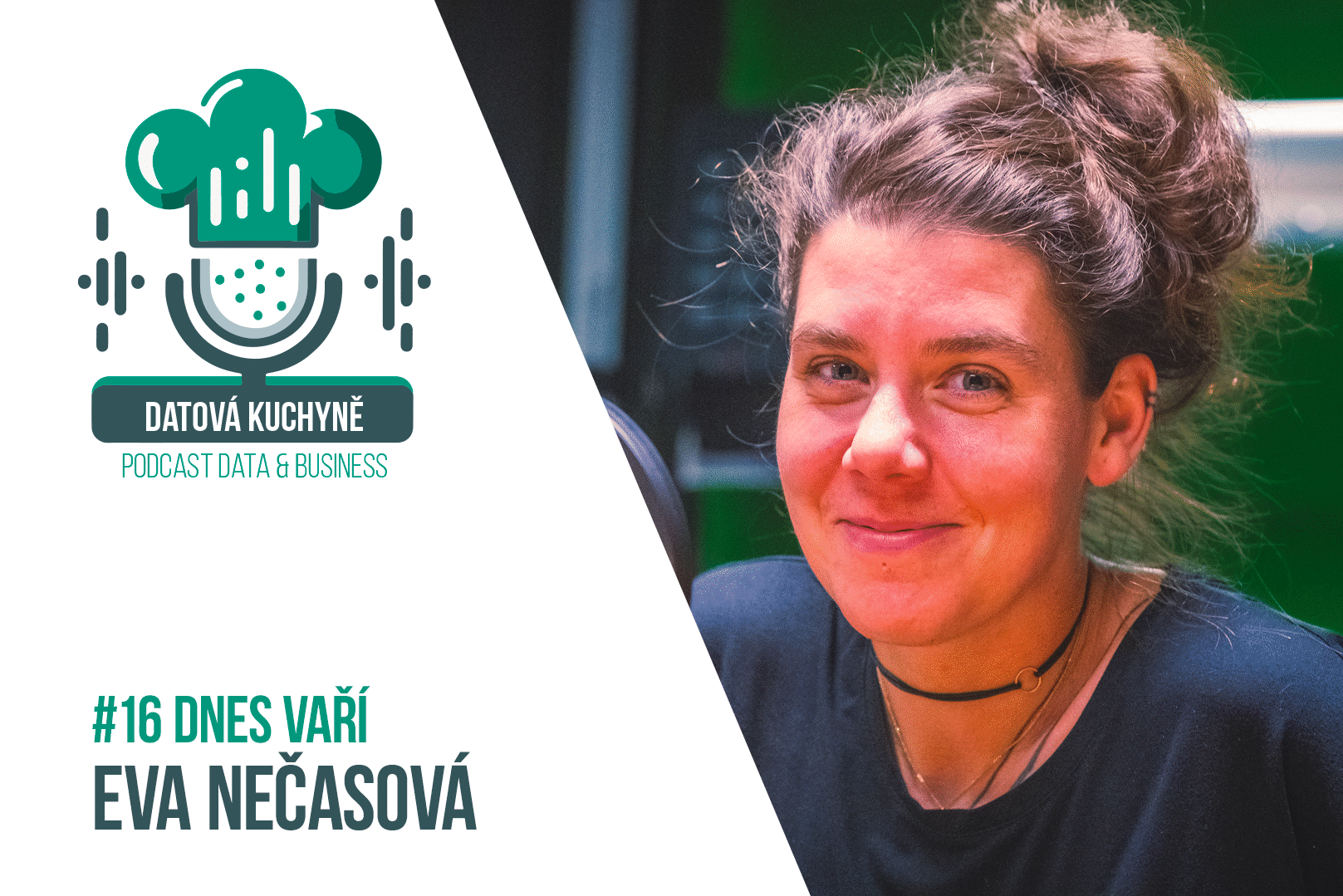 Eva Nečasová v Datové kuchyni o dětech, učitelích a umělé inteligenci